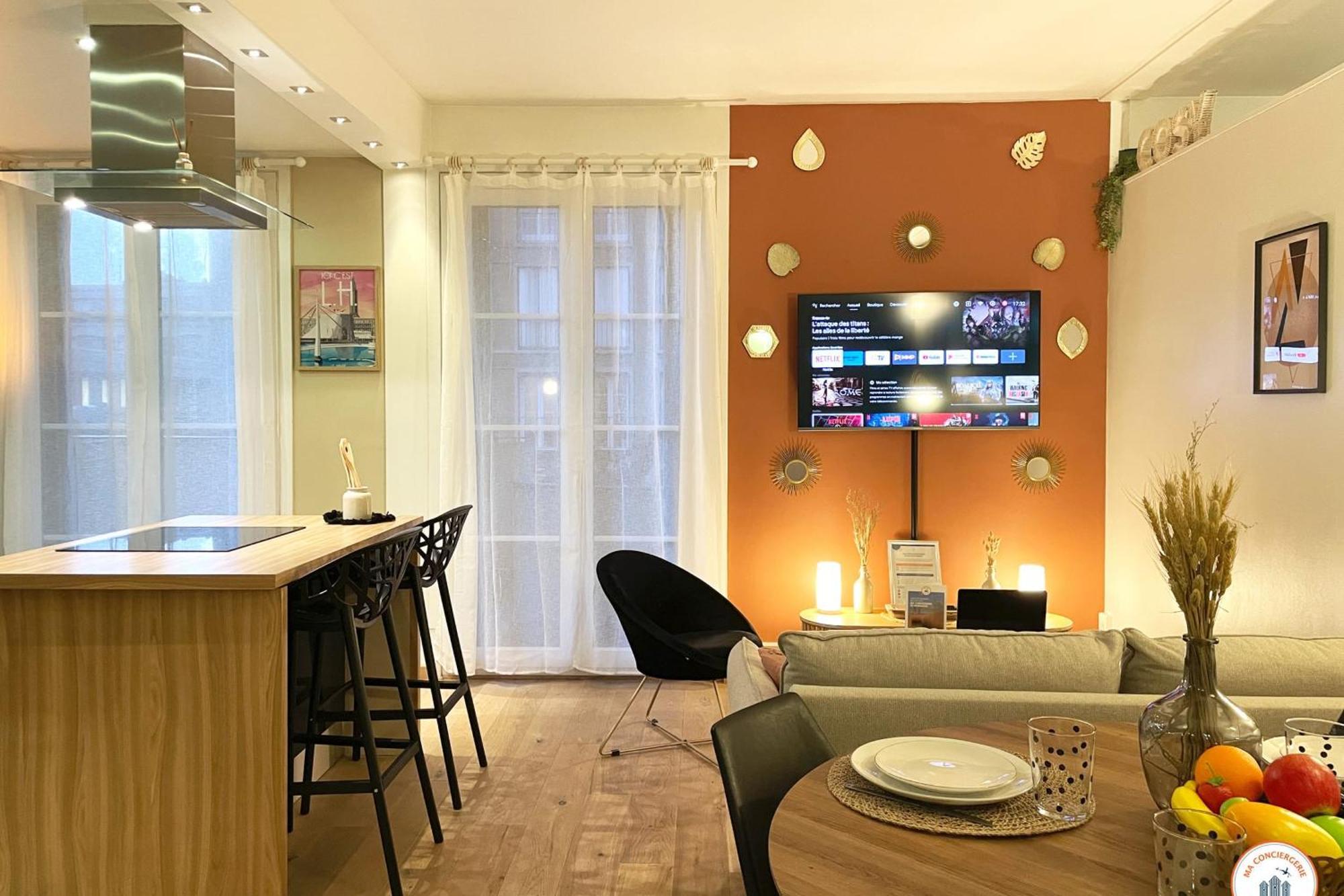 Bienvenue Au Chillou - Parking - Terrasse Apartment เลออาฟร์ ภายนอก รูปภาพ