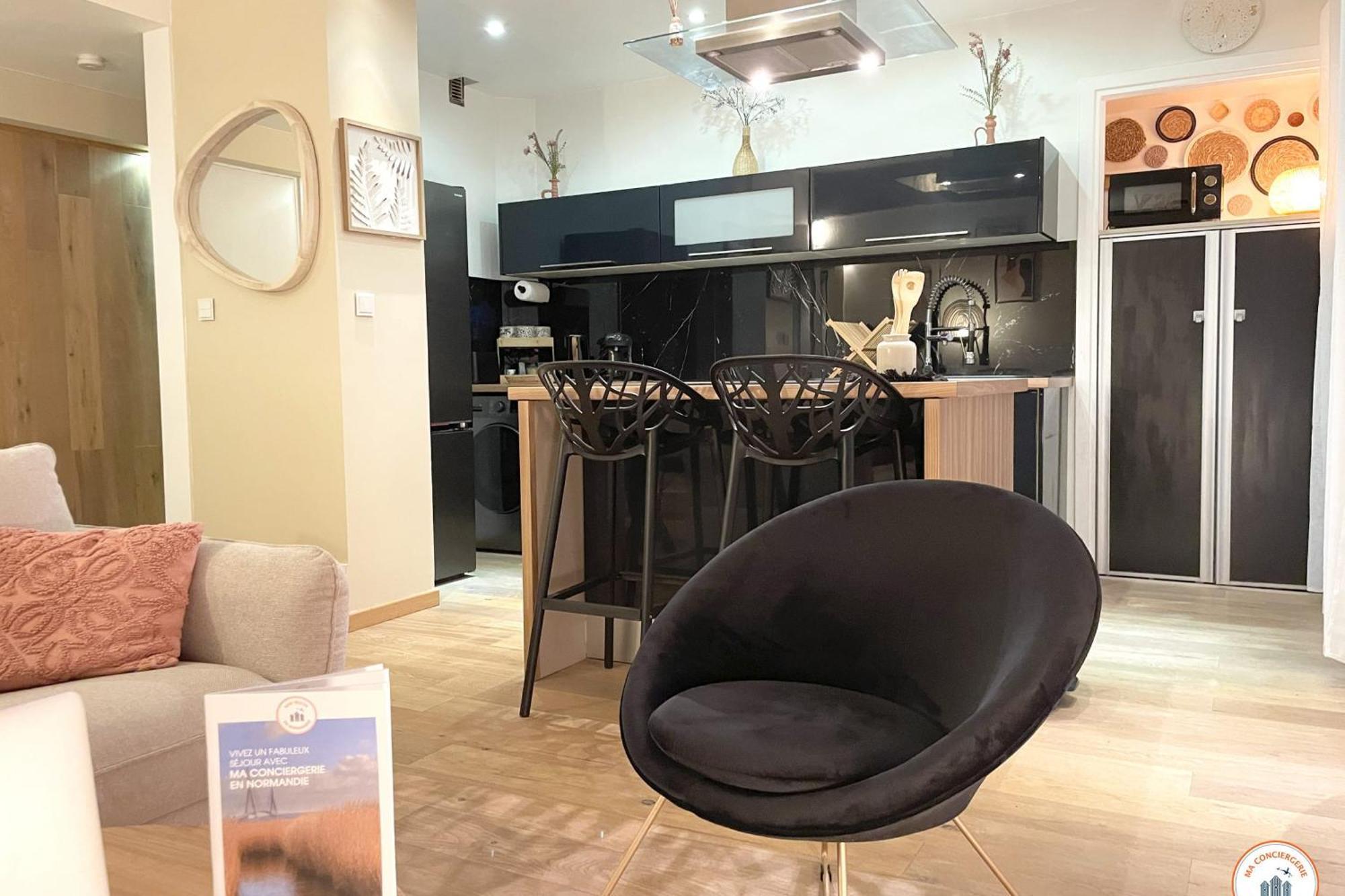 Bienvenue Au Chillou - Parking - Terrasse Apartment เลออาฟร์ ภายนอก รูปภาพ